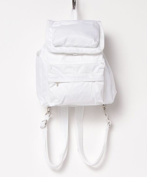 603(ロクマルサン)の「603 スーパーミニ2wayボディバッグ(バックパック/リュック・レディース・ブラック/ホワイト・FREE)」の8枚目の写真