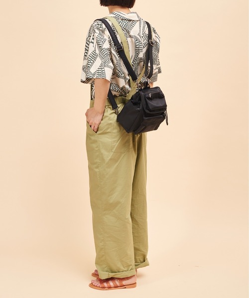 603(ロクマルサン)の「603 スーパーミニ2wayボディバッグ(バックパック/リュック・レディース・ブラック/ホワイト・FREE)」の10枚目の写真