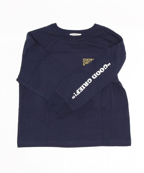PEANUTS（ピーナッツ）の「【SNOOPY】スヌーピーロンＴ（Tシャツ/カットソー・キッズ・ブラック/レッド/グリーン/オフホワイト/ネイビー/パープル・140/105/130/120/150）」の8枚目の写真