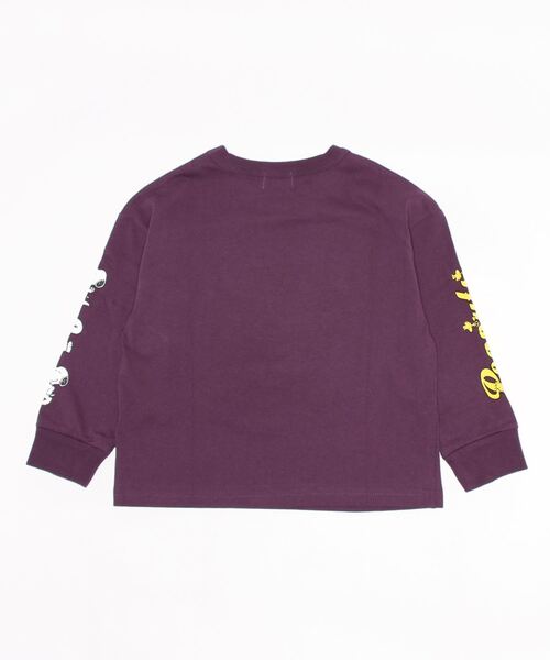 PEANUTS（ピーナッツ）の「【SNOOPY】スヌーピーロンＴ（Tシャツ/カットソー・キッズ・ブラック/レッド/グリーン/オフホワイト/ネイビー/パープル・140/105/130/120/150）」の10枚目の写真