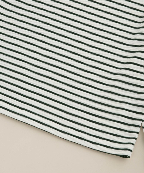 NANO universe(ナノユニバース)の「LB.03/ワッフルボーダークルーネックTシャツ(Tシャツ/カットソー・メンズ・その他1/その他2・L/M/S)」の6枚目の写真