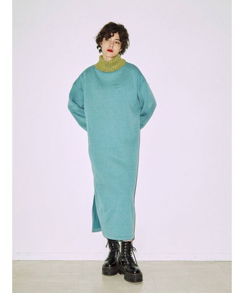 jouetie(ジュエティ)の「リブニットプルオーバーワンピース【WEB限定】(ワンピース・レディース・アイボリー/ブラック/ブルー・MEDIUM)」の19枚目の写真