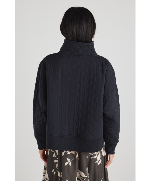 rienda（リエンダ）の「キルトデザインスウェットトップス（スウェット・レディース・ホワイト/ブラック/パープル・FREE）」の9枚目の写真