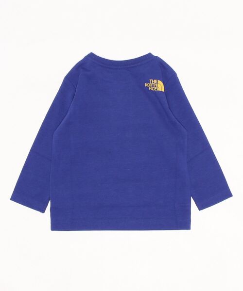 THE NORTH FACE(ザノースフェイス)の「THE NORTH FACE/ザ・ノース・フェイス/B L/S S-SQU LOGO T/ベビー L/Sスモールスクエアロゴティー/BABY/ベビー/NTB32250/B L/S S-SQU LOGO T(Tシャツ/カットソー・キッズ・ホワイト/ブルー/オレンジ・90cm/80cm)」の4枚目の写真