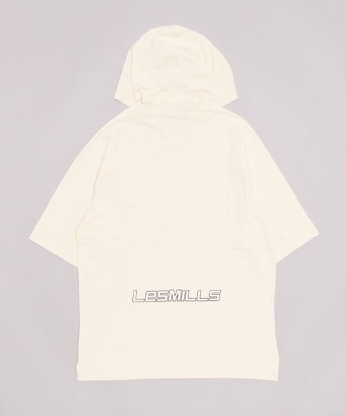 Reebok(リーボック)の「レズミルズR フーデッド Tシャツ / Les MillsR Hooded Tee(パーカー・メンズ・ホワイト・LARGE/X-LARGE/X-SMALL/SMALL/MEDIUM/XX-LARGE)」の7枚目の写真