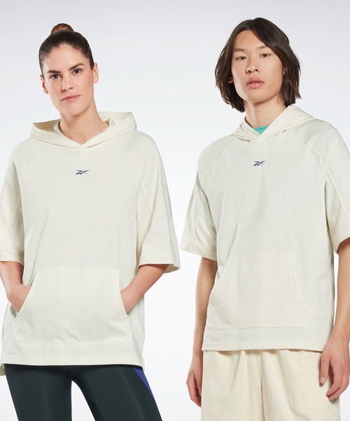 セール】レズミルズR フーデッド Tシャツ / Les MillsR Hooded