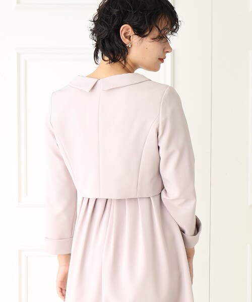 index（インデックス）の「◆【DRESS】ボレロジャケット【WEB限定サイズ】（スーツジャケット・レディース・ライトグレー/ネイビー・40/36/38/42）」の22枚目の写真