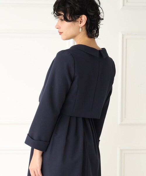 index（インデックス）の「◆【DRESS】ボレロジャケット【WEB限定サイズ】（スーツジャケット・レディース・ライトグレー/ネイビー・40/36/38/42）」の14枚目の写真