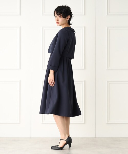 index（インデックス）の「◆【DRESS】ボレロジャケット【WEB限定サイズ】（スーツジャケット・レディース・ライトグレー/ネイビー・40/36/38/42）」の20枚目の写真