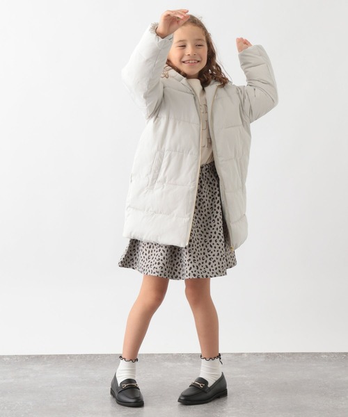 GLOBAL WORK（グローバルワーク）の「ライトウォーム／フードコート/295025（その他アウター・キッズ・ブラック/ピンク/アイボリー・110cm/100cm/120cm/130cm/140cm/150cm/160cm）」の9枚目の写真