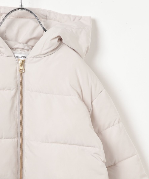 GLOBAL WORK（グローバルワーク）の「ライトウォーム／フードコート/295025（その他アウター・キッズ・ブラック/ピンク/アイボリー・110cm/100cm/120cm/130cm/140cm/150cm/160cm）」の14枚目の写真