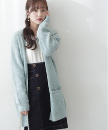 PROPORTION BODY DRESSING | <E>ミドル丈ローゲージラメカーディガン / 1212277001(ニット/セーター)