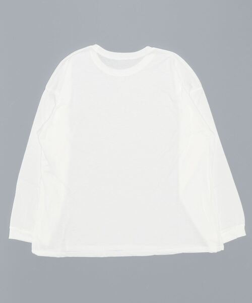 LE MORE(リモア)の「ルーズフィットロンT(Tシャツ/カットソー・レディース・ブラック/ベージュ/ピンク/アイボリー・FREE)」の11枚目の写真