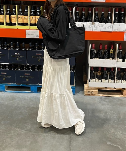 LE MORE(リモア)の「ルーズフィットロンT(Tシャツ/カットソー・レディース・ブラック/ベージュ/ピンク/アイボリー・FREE)」の16枚目の写真