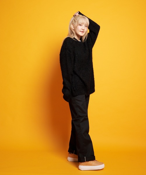 JACKROSE(ジャックローズ)の「JE モヘアタッチクルーニット(ニット/セーター・メンズ・ブラック/グリーン/マスタード・M/L)」の10枚目の写真