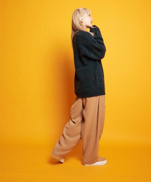 JACKROSE(ジャックローズ)の「JE モヘアタッチクルーニット(ニット/セーター・メンズ・ブラック/グリーン/マスタード・M/L)」の20枚目の写真