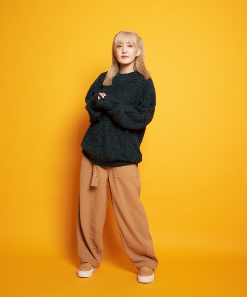 JACKROSE(ジャックローズ)の「JE モヘアタッチクルーニット(ニット/セーター・メンズ・ブラック/グリーン/マスタード・M/L)」の18枚目の写真