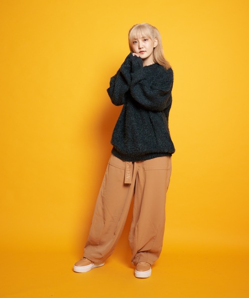 JACKROSE(ジャックローズ)の「JE モヘアタッチクルーニット(ニット/セーター・メンズ・ブラック/グリーン/マスタード・M/L)」の19枚目の写真