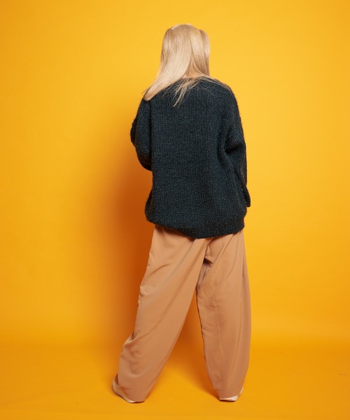 JACKROSE(ジャックローズ)の「JE モヘアタッチクルーニット(ニット/セーター・メンズ・ブラック/グリーン/マスタード・M/L)」の21枚目の写真