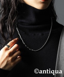 antiqua（アンティカ）の「シルバーチェーンネックレス（ネックレス・レディース）」