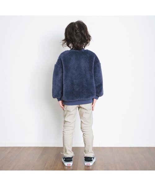 BREEZE（ブリーズ）の「あったからくらくスキニーパンツ（その他パンツ・キッズ・チェック/ベージュ/エメラルド/ブラック/マスタード/ブラウン/ブルー/ワインレッド/カモフラージュ/ドット・110/120/130/140/150/100/90）」の14枚目の写真