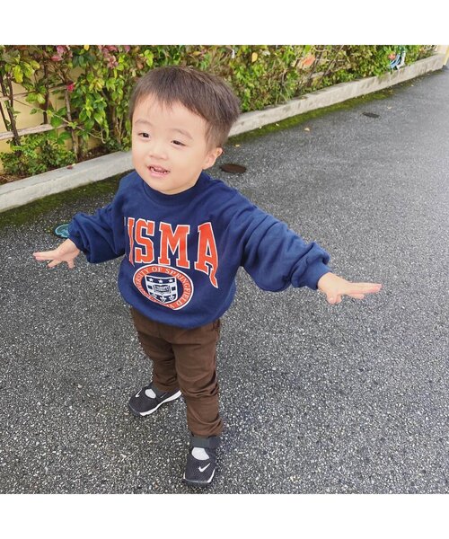 BREEZE（ブリーズ）の「あったからくらくスキニーパンツ（その他パンツ・キッズ・チェック/ベージュ/エメラルド/ブラック/マスタード/ブラウン/ブルー/ワインレッド/カモフラージュ/ドット・110/120/130/140/150/100/90）」の19枚目の写真