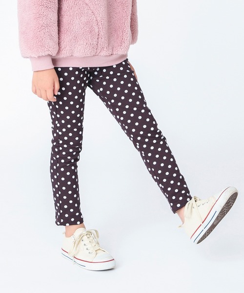 BREEZE（ブリーズ）の「あったからくらくスキニーパンツ（その他パンツ・キッズ・チェック/ベージュ/エメラルド/ブラック/マスタード/ブラウン/ブルー/ワインレッド/カモフラージュ/ドット・110/120/130/140/150/100/90）」の9枚目の写真