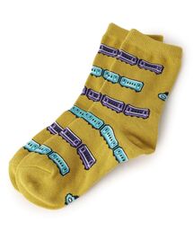 SHOO・LA・RUE | ◆電車総柄クルー丈ソックス(ソックス/靴下)