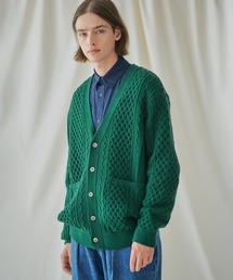 Morris & Sons | MORRIS & SONS | ケーブルVネックニットカーディガン MEN(カーディガン/ボレロ)