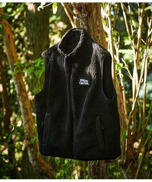 ABU GARCIA（アブ・ガルシア）の「Abu Garcia / アブガルシア：別注  3Layer Reversible Fleece Vest：ONLYARK-0-2013[NOA]（ベスト・メンズ・ブラック・M/L/XL）」の7枚目の写真