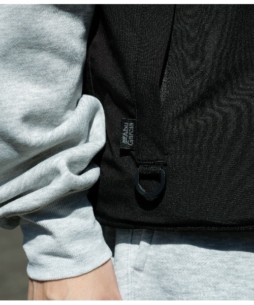 ABU GARCIA（アブ・ガルシア）の「Abu Garcia / アブガルシア：別注  3Layer Reversible Fleece Vest：ONLYARK-0-2013[NOA]（ベスト・メンズ・ブラック・M/L/XL）」の4枚目の写真