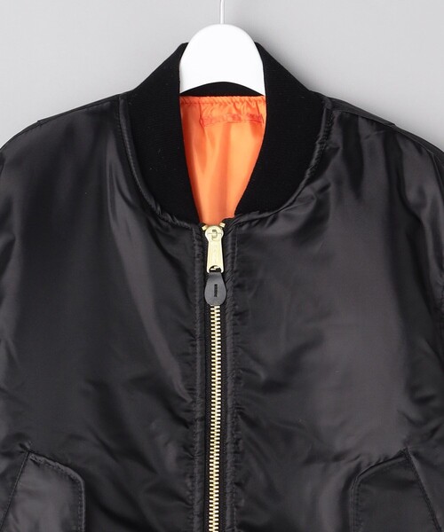 FREAK'S STORE(フリークスストア)の「【WEB限定】ROTHCO/ロスコ MA-1 FLIGHT JACKET/MA-1 フライトジャケット(MA-1・レディース・ブラック/オリーブ・MEDIUM/SMALL)」の8枚目の写真