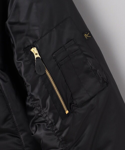 FREAK'S STORE(フリークスストア)の「【WEB限定】ROTHCO/ロスコ MA-1 FLIGHT JACKET/MA-1 フライトジャケット(MA-1・レディース・ブラック/オリーブ・MEDIUM/SMALL)」の9枚目の写真