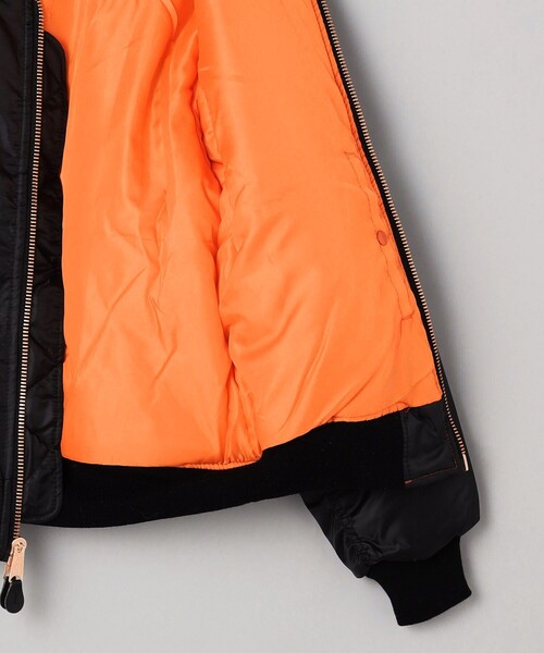 FREAK'S STORE(フリークスストア)の「【WEB限定】ROTHCO/ロスコ MA-1 FLIGHT JACKET/MA-1 フライトジャケット(MA-1・レディース・ブラック/オリーブ・MEDIUM/SMALL)」の15枚目の写真