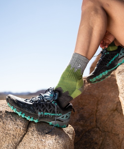 DARN TOUGH VERMONT（ダーンタフバーモント）の「DARN TOUGH/ダーンタフ 1971 Treeline Micro Crew Midweight Hiking Sock/ツリーラインマイクロクルーソックス（ソックス/靴下・レディース・B/C/D/A/E・SMALL）」の3枚目の写真