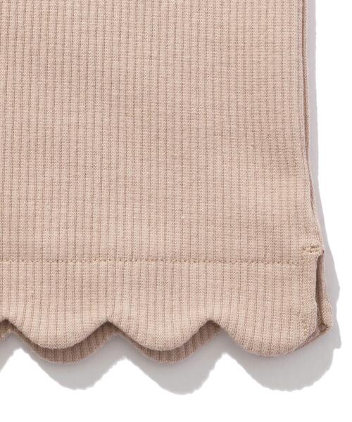 SHOO・LA・RUE（シューラルー）の「◆【110-140cm/プチセレ】テレコ裾スカラップタートル（Tシャツ/カットソー・キッズ・アイボリー/ベビーピンク/ブラック/アイボリー系7/ブラック系7・14/12/13/11）」の11枚目の写真