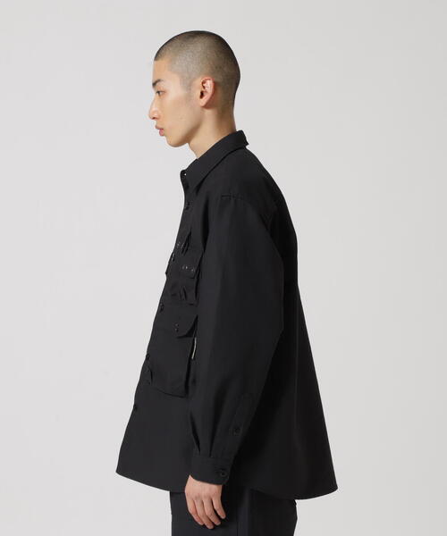 AVIREX（アヴィレックス）の「【MILITARY GARMENTS】BAGGY C-1 SHIRTS / H.A. バギー C-1 シャツ / AVIREX / アヴィレックス（シャツ/ブラウス・メンズ・ブラック/オリーブ系・3/2/1）」の14枚目の写真