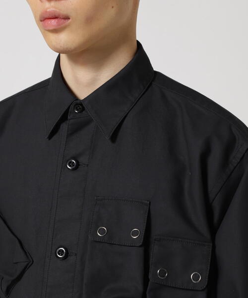 AVIREX（アヴィレックス）の「【MILITARY GARMENTS】BAGGY C-1 SHIRTS / H.A. バギー C-1 シャツ / AVIREX / アヴィレックス（シャツ/ブラウス・メンズ・ブラック/オリーブ系・3/2/1）」の16枚目の写真