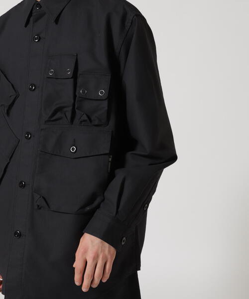 AVIREX（アヴィレックス）の「【MILITARY GARMENTS】BAGGY C-1 SHIRTS / H.A. バギー C-1 シャツ / AVIREX / アヴィレックス（シャツ/ブラウス・メンズ・ブラック/オリーブ系・3/2/1）」の17枚目の写真