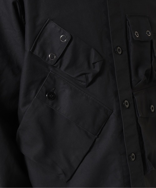 AVIREX（アヴィレックス）の「【MILITARY GARMENTS】BAGGY C-1 SHIRTS / H.A. バギー C-1 シャツ / AVIREX / アヴィレックス（シャツ/ブラウス・メンズ・ブラック/オリーブ系・3/2/1）」の10枚目の写真