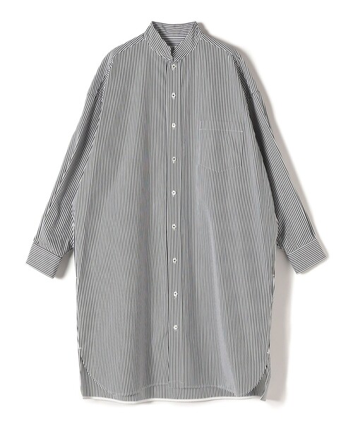 TICCA - 美品＊ティッカ スタンドチュニック 白 長袖 ロング