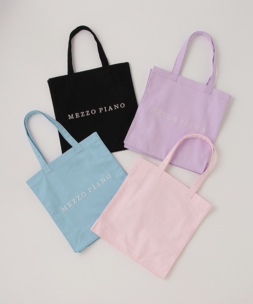 mezzo piano Junior(メゾピアノジュニア)の「ロゴトート(バックパック/リュック・キッズ・ピンク/パープル/ブラック/ライトブルー・FREE)」の5枚目の写真