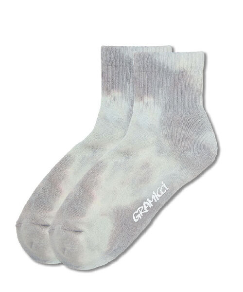 GLOSTER(グロスター)の「【GRAMICCI/グラミチ】タイダイソックス オーガニックコットン 日本製 SHORT(ソックス/靴下・メンズ・グレイッシュベージュ/ブラック/ブルー/グリーン・FREE)」の10枚目の写真