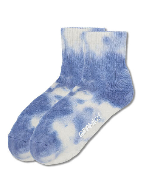 GLOSTER(グロスター)の「【GRAMICCI/グラミチ】タイダイソックス オーガニックコットン 日本製 SHORT(ソックス/靴下・メンズ・グレイッシュベージュ/ブラック/ブルー/グリーン・FREE)」の11枚目の写真
