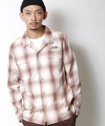 Tencel Check Open Coller Shirt