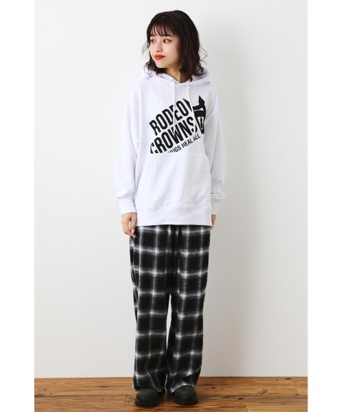 RODEO CROWNS WIDE BOWL（ロデオクラウンズワイドボウル）の「オンブレーチェックイージーパンツ（その他パンツ・レディース・ブラック系その他/ブルー系その他3/グリーン系その他・FREE）」の16枚目の写真