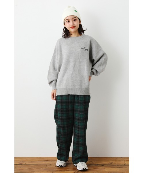 RODEO CROWNS WIDE BOWL（ロデオクラウンズワイドボウル）の「オンブレーチェックイージーパンツ（その他パンツ・レディース・ブラック系その他/ブルー系その他3/グリーン系その他・FREE）」の19枚目の写真