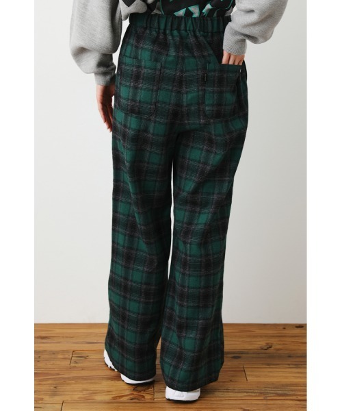 RODEO CROWNS WIDE BOWL（ロデオクラウンズワイドボウル）の「オンブレーチェックイージーパンツ（その他パンツ・レディース・ブラック系その他/ブルー系その他3/グリーン系その他・FREE）」の21枚目の写真