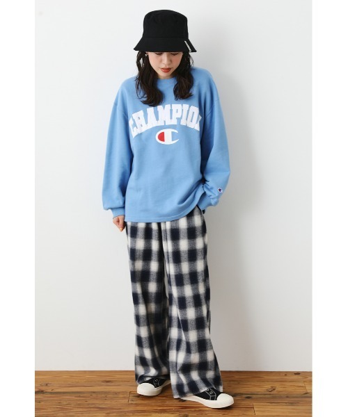 RODEO CROWNS WIDE BOWL（ロデオクラウンズワイドボウル）の「オンブレーチェックイージーパンツ（その他パンツ・レディース・ブラック系その他/ブルー系その他3/グリーン系その他・FREE）」の22枚目の写真