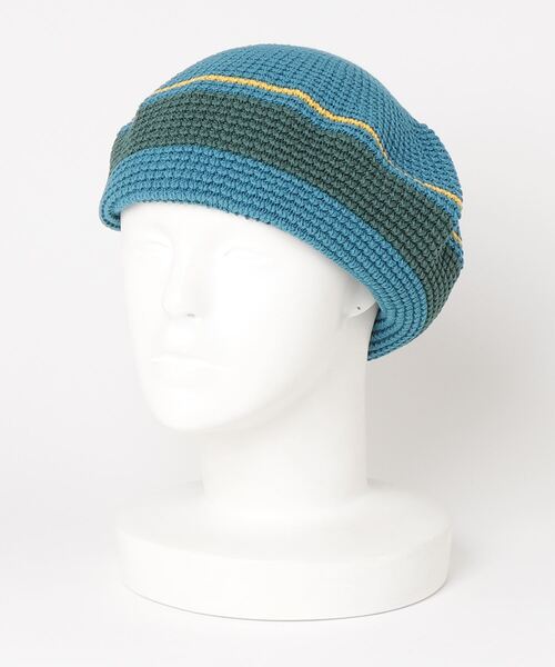 GLOSTER（グロスター）の「【Wu Xing/ウーシン】 TAM GG & Bone River ベレー帽（ハンチング/ベレー帽・メンズ・ブルー系その他4/ブルー系その他7・FREE）」の8枚目の写真